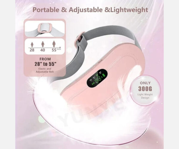 Electric Period Cramp Massager – Gentle Heating Pad for Quick Relief - Image 2