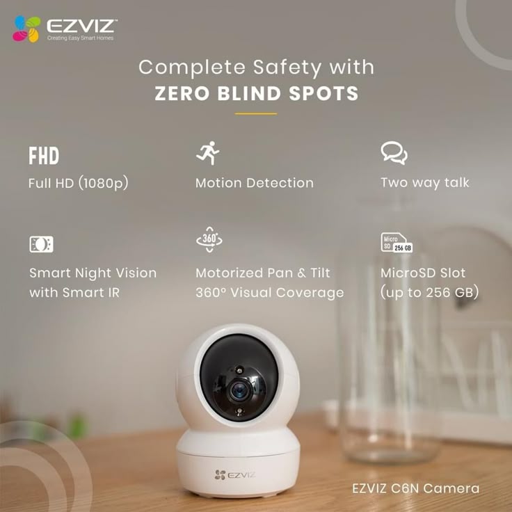 Ezviz H6C 1080P Wifi security camera - Image 2
